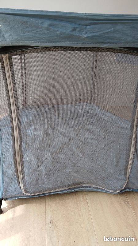 Parc hexagonal pliable FILLKID 136x136x75 cm gris (image 9)