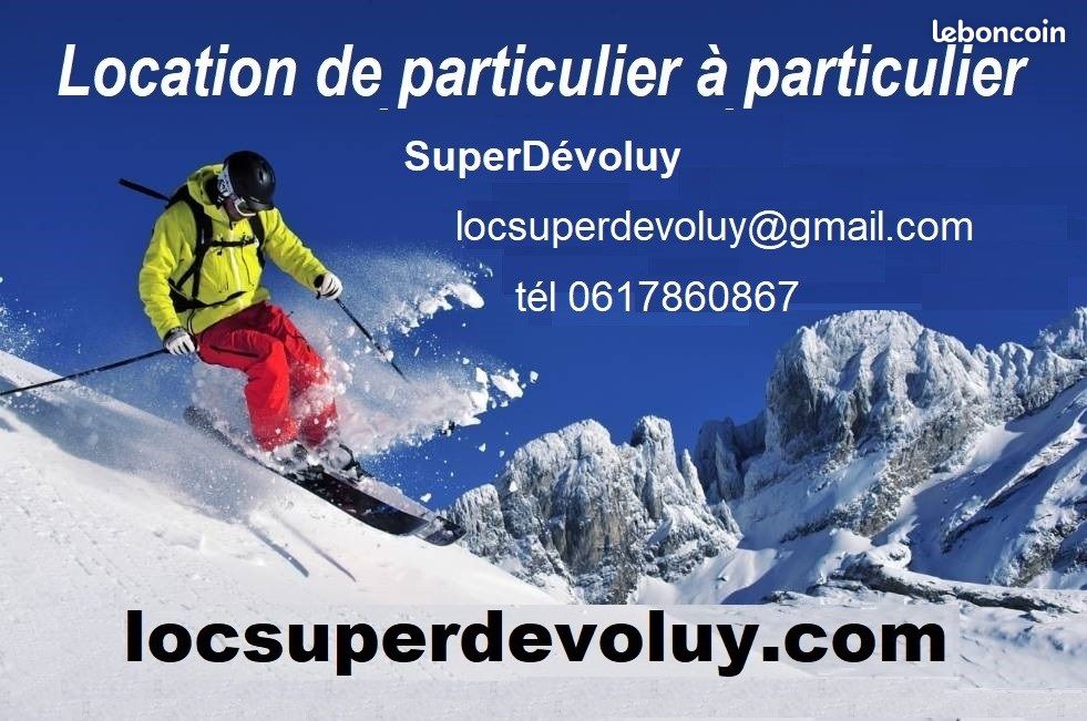 T3 2Ch 6p et 8p Toits du dévoluy Super Dévoluy Htes Alpes (image 10)