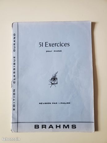 Cahier D'exercices Piano - 51 Exercices Progressifs - Pour Débutants Et Intermédiaires - Partition