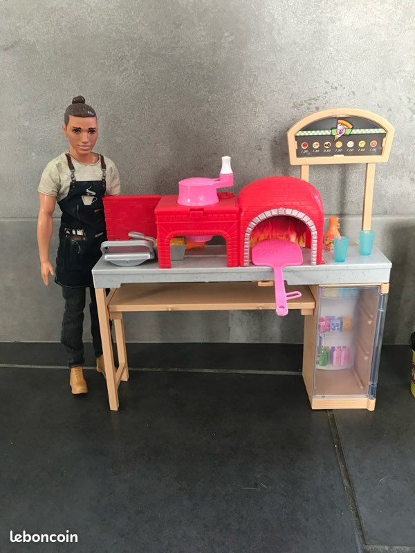Pizza Barbie Table Pizzeria Barbie Jeux Jouets