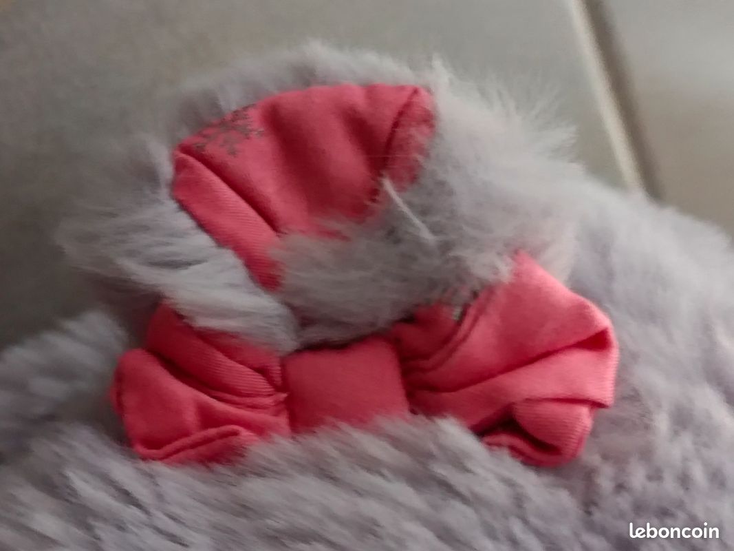 Ensemble bonnet chapka et écharpe bébé fille en 18-24 mois (image 5)