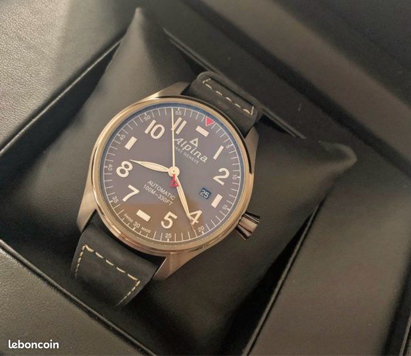 Montre Alpina Startimer Pilot Automatic – Excellent état (image 1)