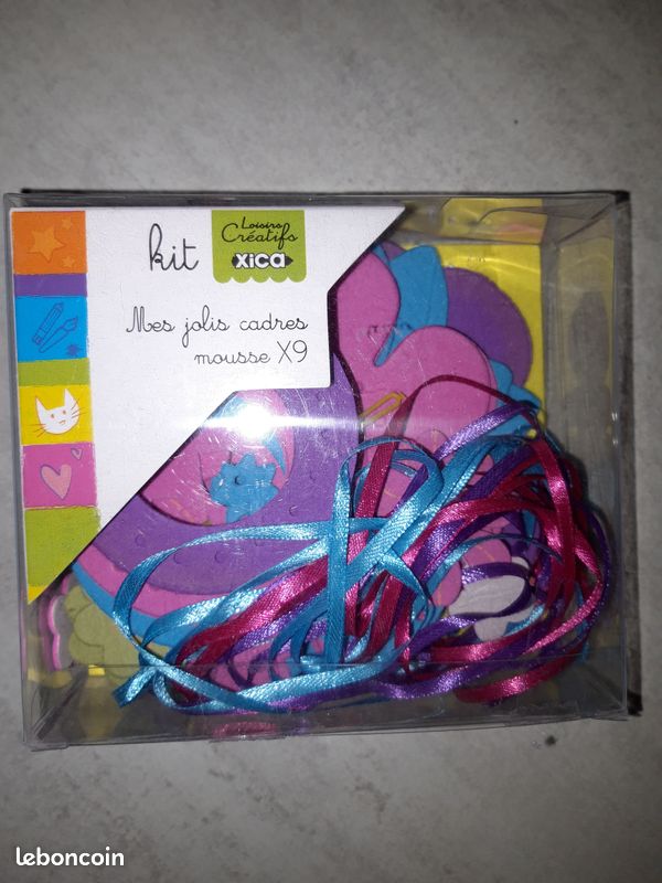 Kit créatif pour cadres en mousse (image 1)