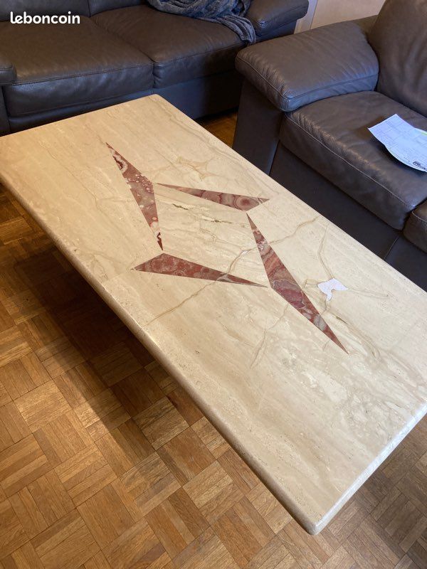 Table basse en marbre (image 2)