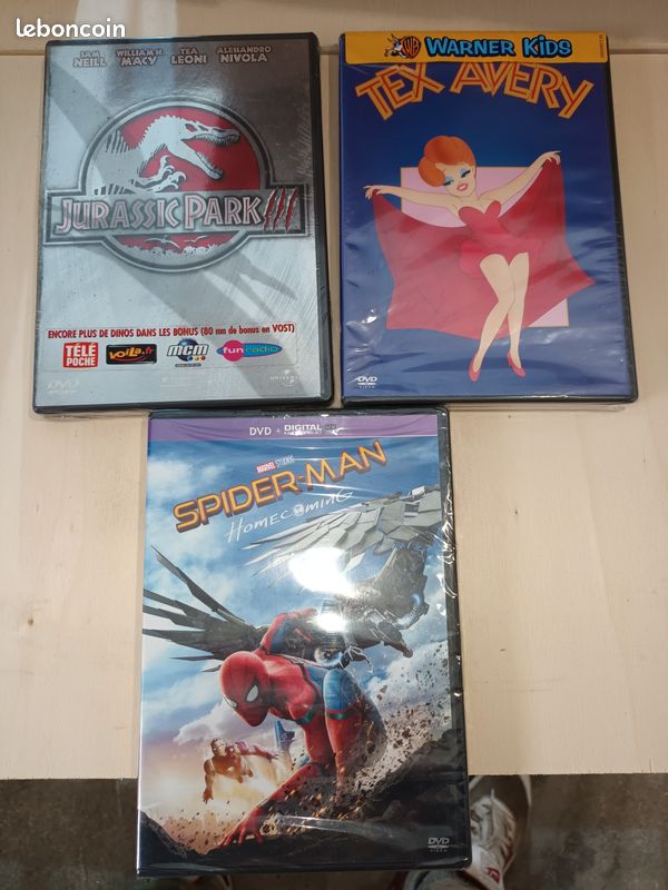 Lot 3 dvd neuf (image 1)