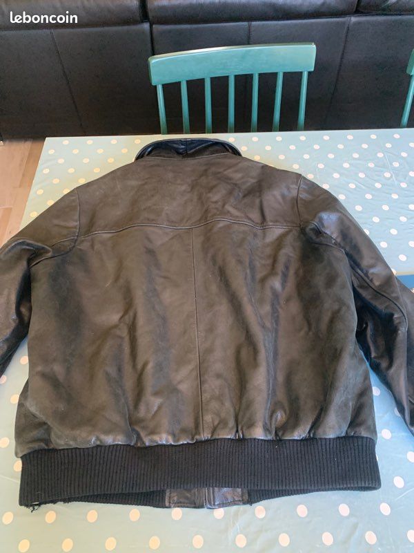 Veste redskins cuir (image 3)