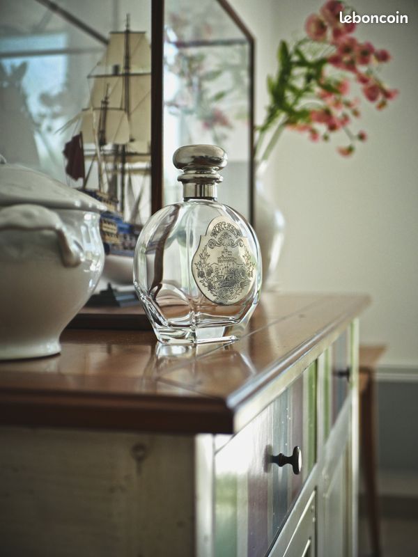 Seau à Glaçons Vintage en Cristal Villeroy & Boch + 4 Verres à Whisky