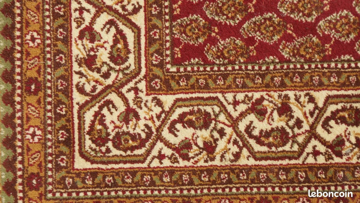 Tapis laine top qualité 138x205 cm (image 2)