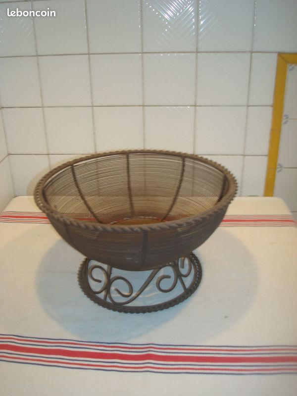 Coupe / corbeille à fruits années 1950 dans le style du modèle jonzac