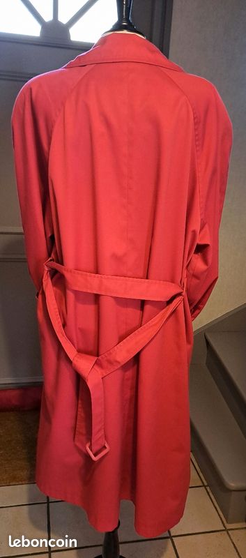 Gabardine femme T40 rouge (image 1)