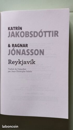 [Livre] Reykjavik - Bon état (image 2)