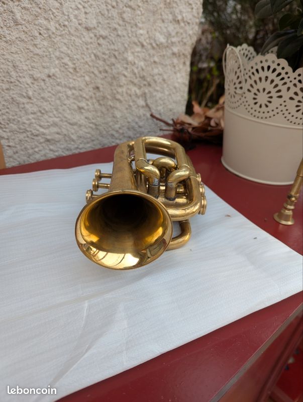 Cornet 3 pistons laiton petit modèle (image 8)