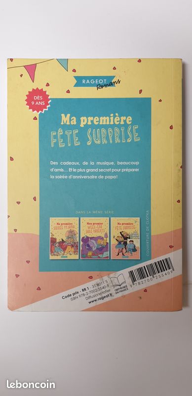 Livre MA PREMIRE FETE SURPRISE (image 2)