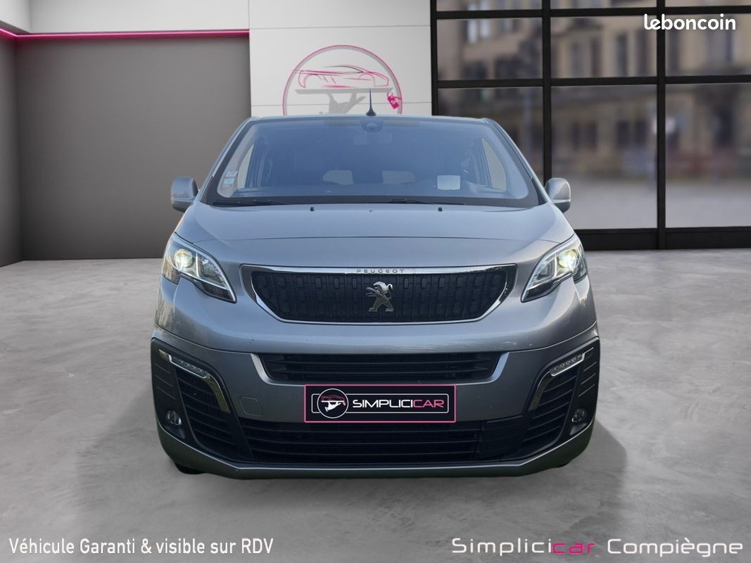Peugeot expert fourgon long bluehdi 180 ss eat8 asphalt - 5 places - boite auto - 1er main - suivi - cavime - (image 8)