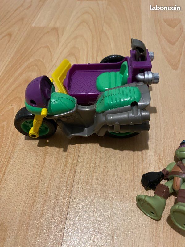 Figurine et véhicule tortue ninja (image 4)