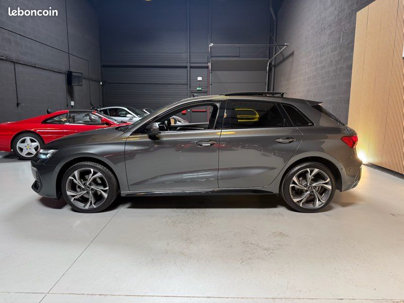 Audi A3 IV (2) Sportback 1.5 35 TFSI Mild Hybrid 150 S Line S TRONIC 7 - Toit ouvrant - Apple Carplay - Sièges chauffants - Volant Méplat - Pack Audio - Phares LED - Historique Complet - Voiture franç (image 11)