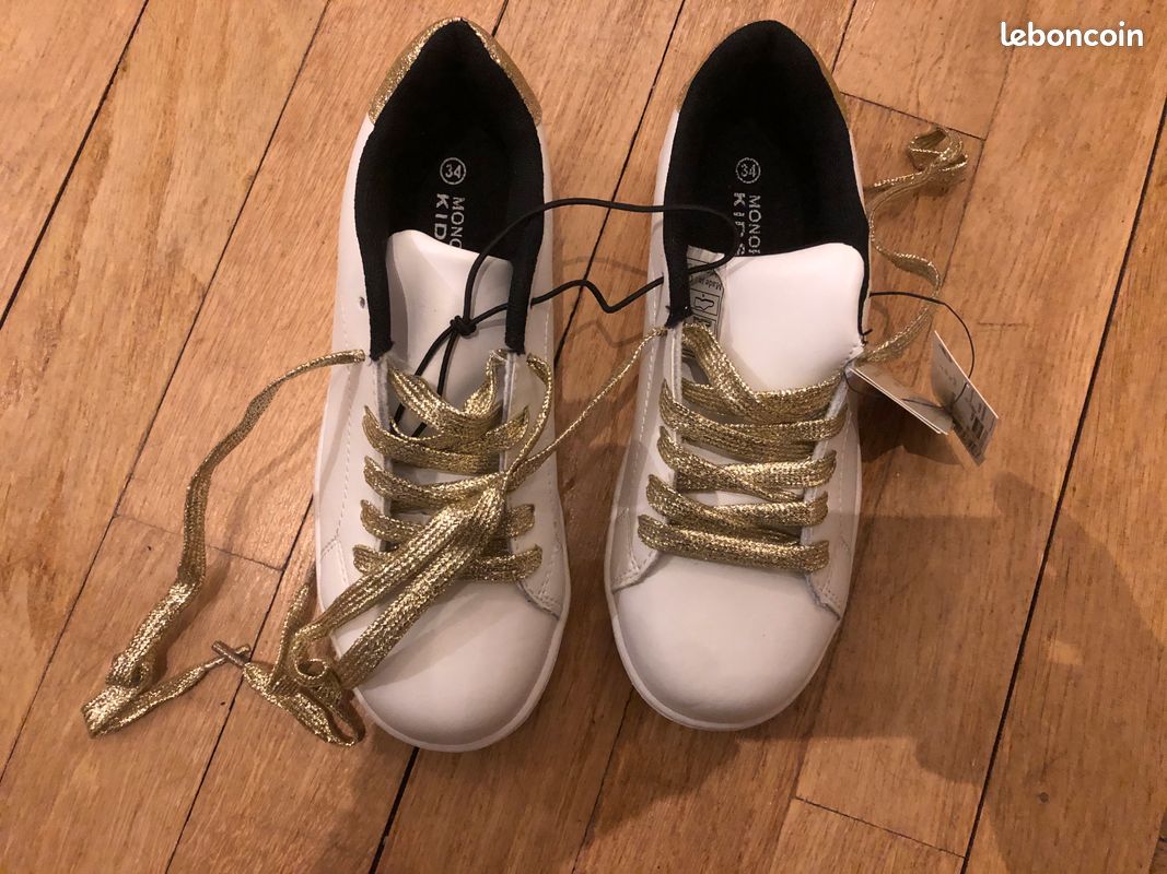 Baskets blanches (image 1)