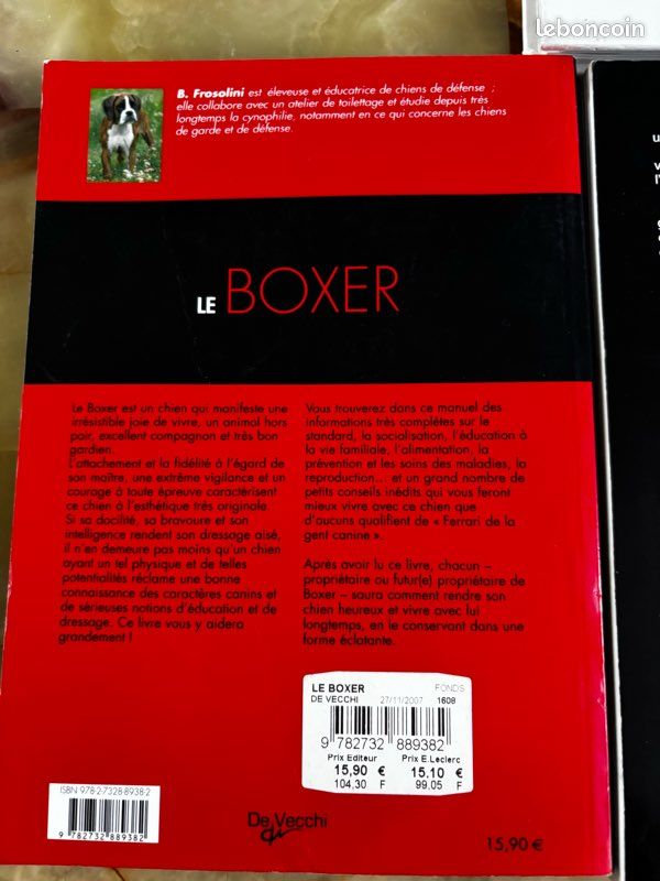 Lot de 3 livres de référence sur le Boxer (image 4)