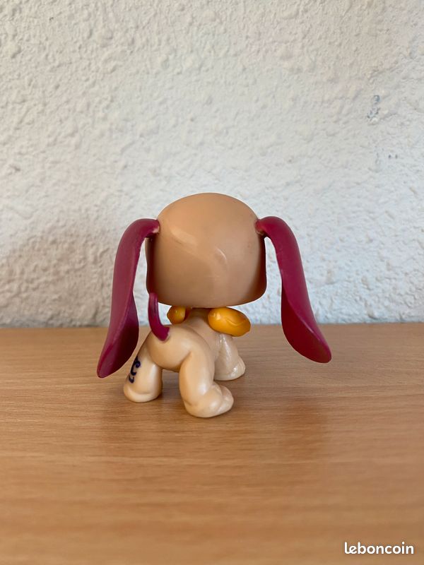 Littlest Pet Shop LPS #1655 Chien Basset Hound - Figurine Hasbro Occasion