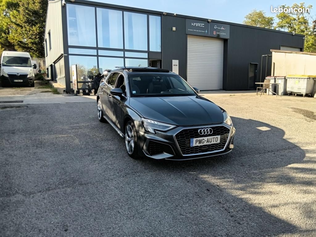 AUDI A3 Sportback 1.4 40 TFSI e - 204 - BV S-Tronic 6 8Y SPORTBACK S line PHASE 1 (image 4)