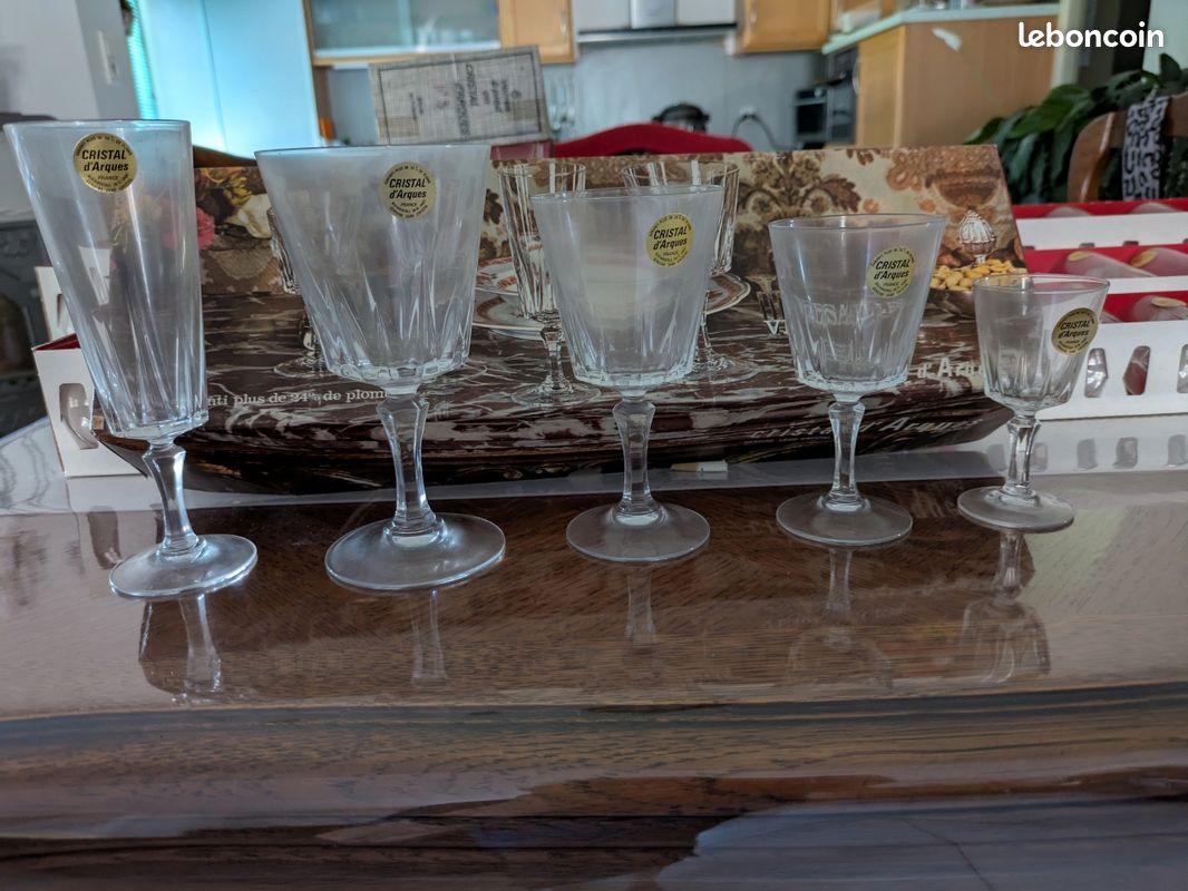 Verres cristal d'arc (image 3)