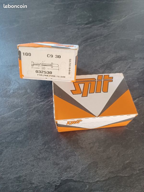 Lot Professionnel De 13 Boîtes De Clous à Scellement Spit C9 /30