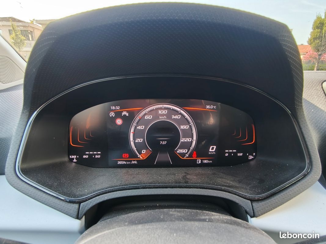 SEAT IBIZA 1.0 TSI 115 CH COPA / GARANTIE SEAT / CARPLAY / CAMERA / FRONT ASSIST / PACKS / START-STOp (image 32)