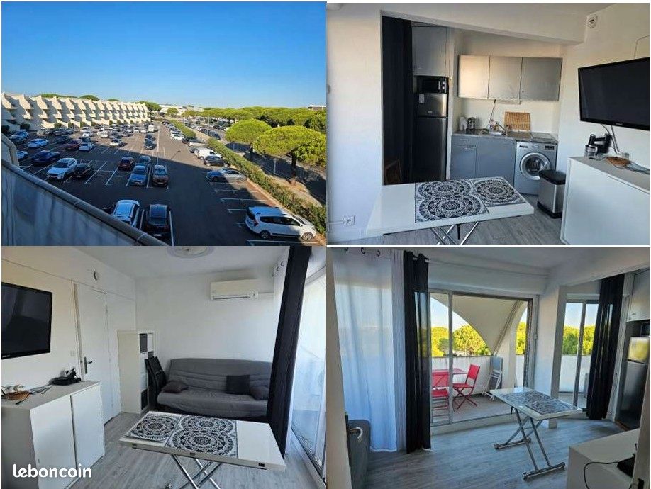 Appartement 2 pièces 27 m² · à Le Grau-du-Roi · 27,1 m² · 155 000 €