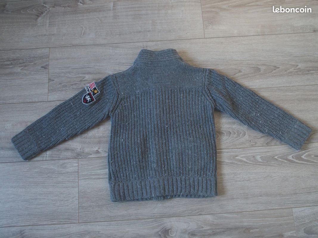 Gilet garçon chaud 8 ans CANOU (image 2)