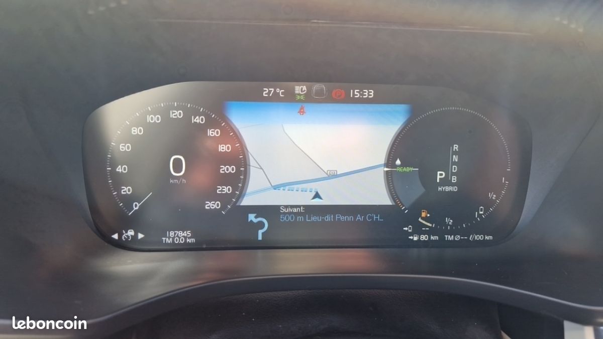 Volvo XC60 T8 TWIN ENGINE 303 CH + 87 GEARTRONIC 8 INSCRIPTION (image 19)