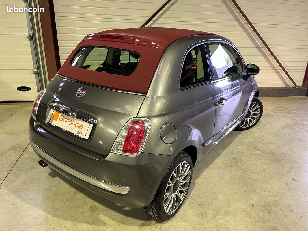 FIAT 500 1L2 69ch cabriolet / 2013 / 90000 km (image 2)