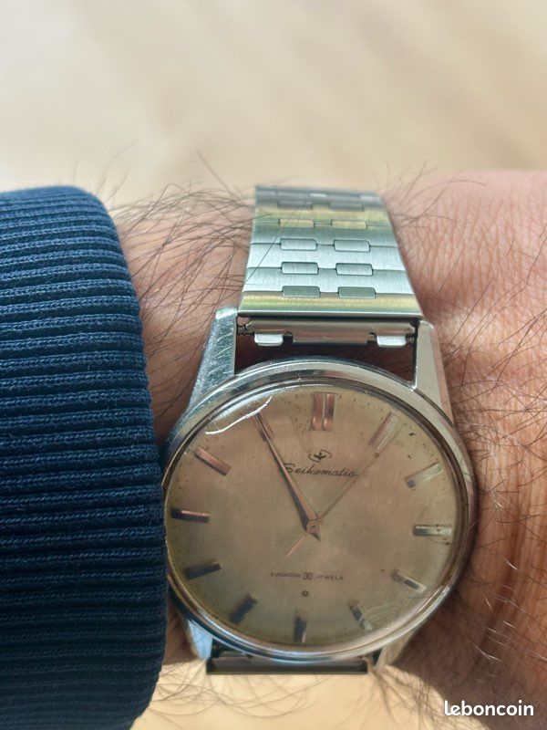 Seiko Seikomatic 30 Jewels Années 60 – Automatique vintage