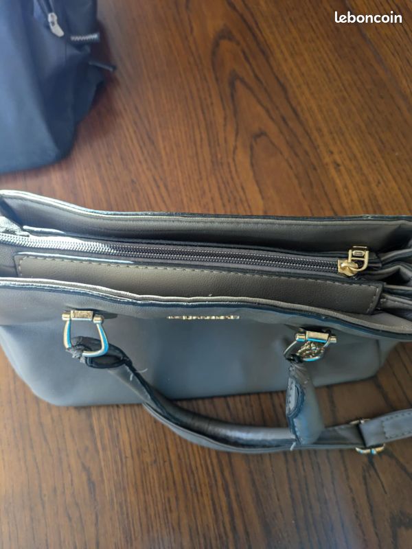 Sac à main gris (image 2)