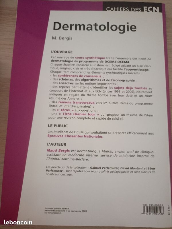 Dermatologie
Très bon état
Incluses les conférences de consensus (image 3)