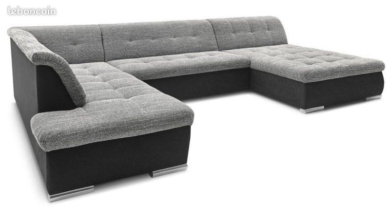NEUF Canapé U Panoramique XXL confort​‌⁭⁪⁠‌⁢⁪⁫⁪⁬⁬⁭⁠⁫ (image 2)