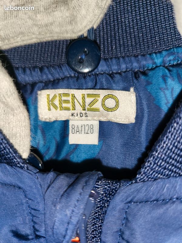 Doudoune Kenzo Paris – 8 ans – capuche amovible (image 3)