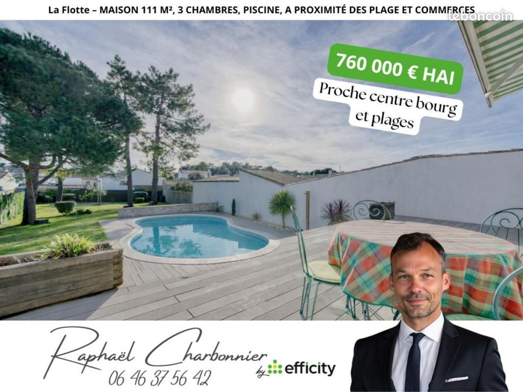 Maison 5 pièces 111 m² · à La Flotte · 111 m² · 760 000 €