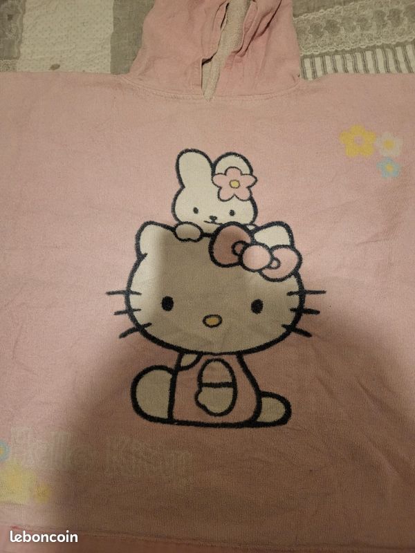Cape de bain hello kitty (image 2)