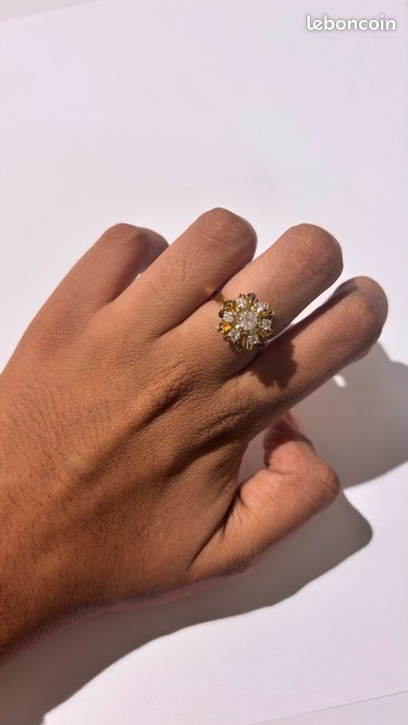 Bague chou en OR 18Carats Montres Bijoux