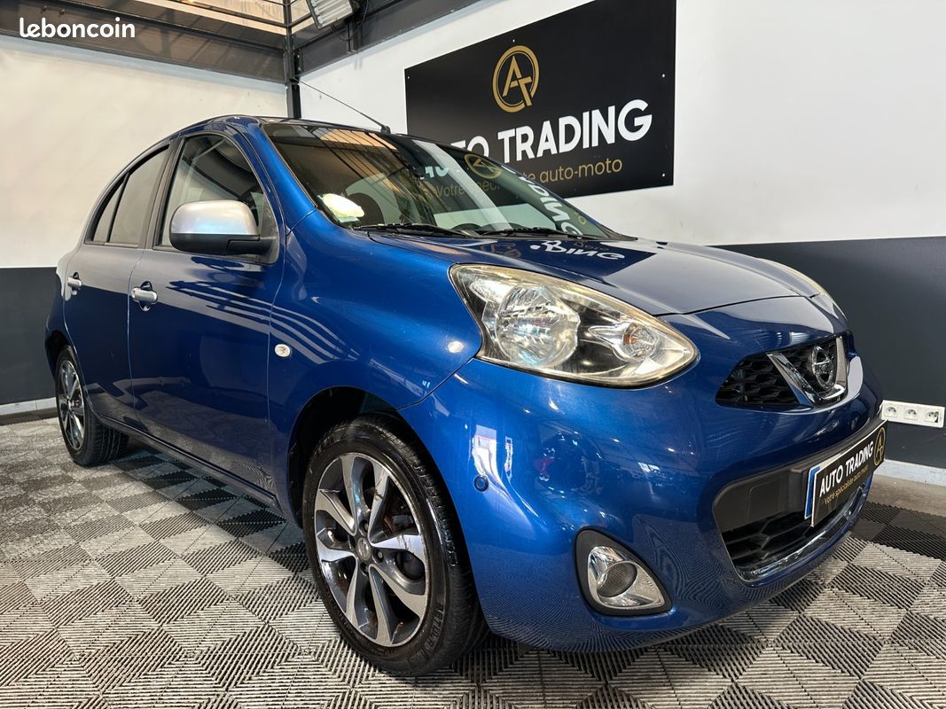 NISSAN MICRA DIG-S 98 CVT - BOITE AUTOMATIQUE - ecran tactile - clim - radar de recul - usb - bluetooth (image 1)