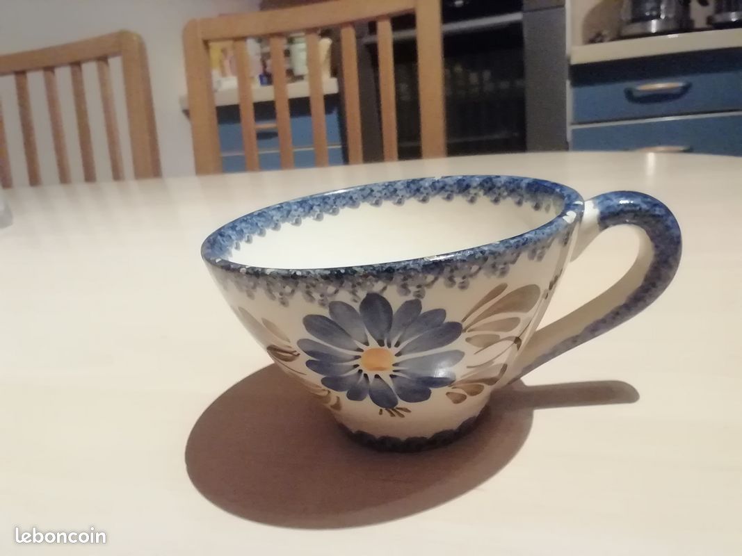 Ancienne bolée à cidre signée JEB (image 1)