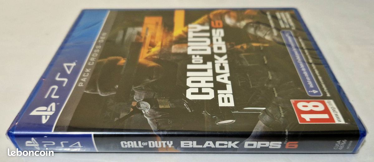 Call Of Duty: Black Ops 4 PS4 - Jeu Neuf Sous Blister, Version FR, PEGI 18, édition 2018