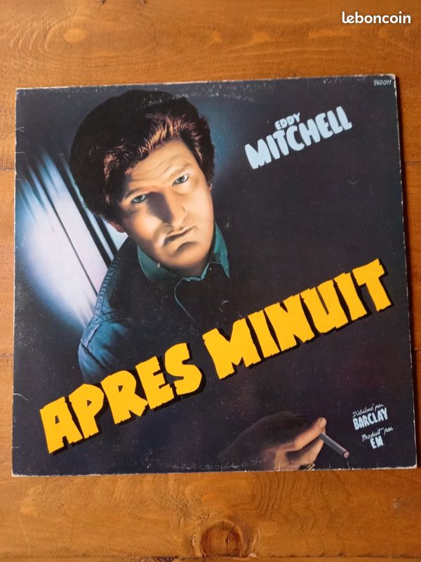 Eddy mitchell après minuit vinyl lp album 1978 (image 7)