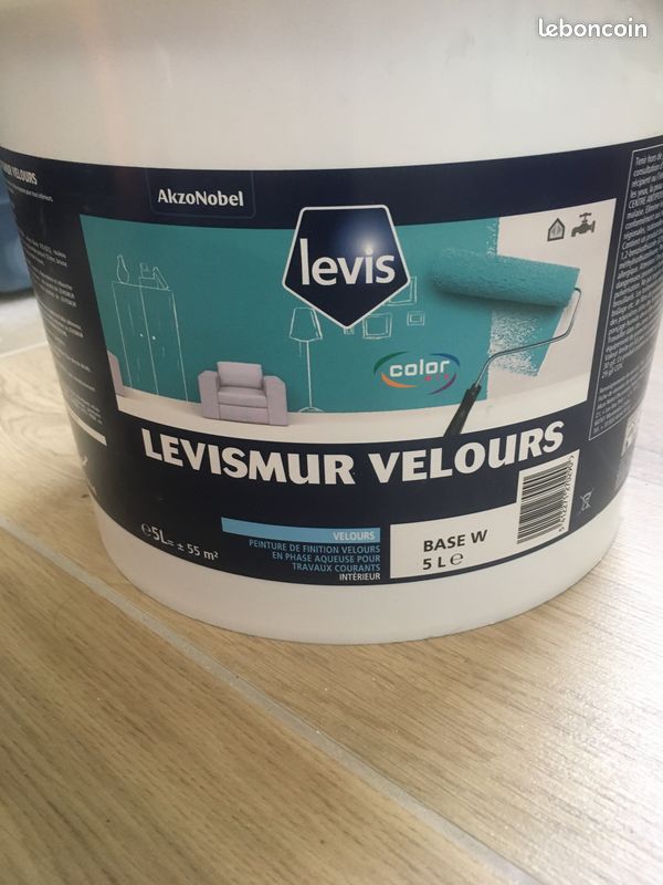 Peinture Levismur 5L bleue clair neuf (image 2)