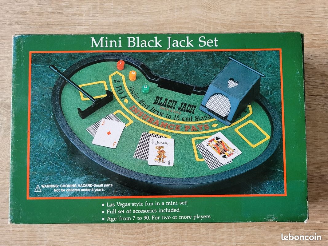 Jeu mini Black Jack set (image 2)