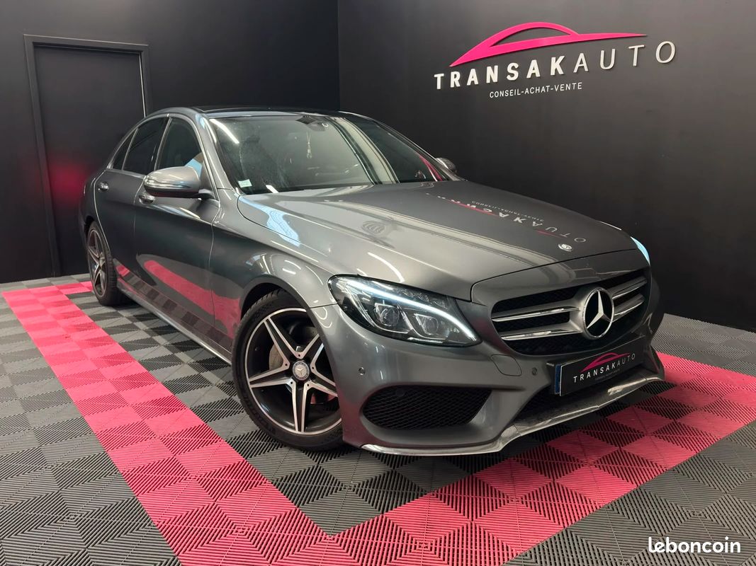 Mercedes CLASSE C220d Fascination Pack AMG - ORIGINE FRANCE - SUIVI COMPLET - RÉVISION À JOUR (image 1)