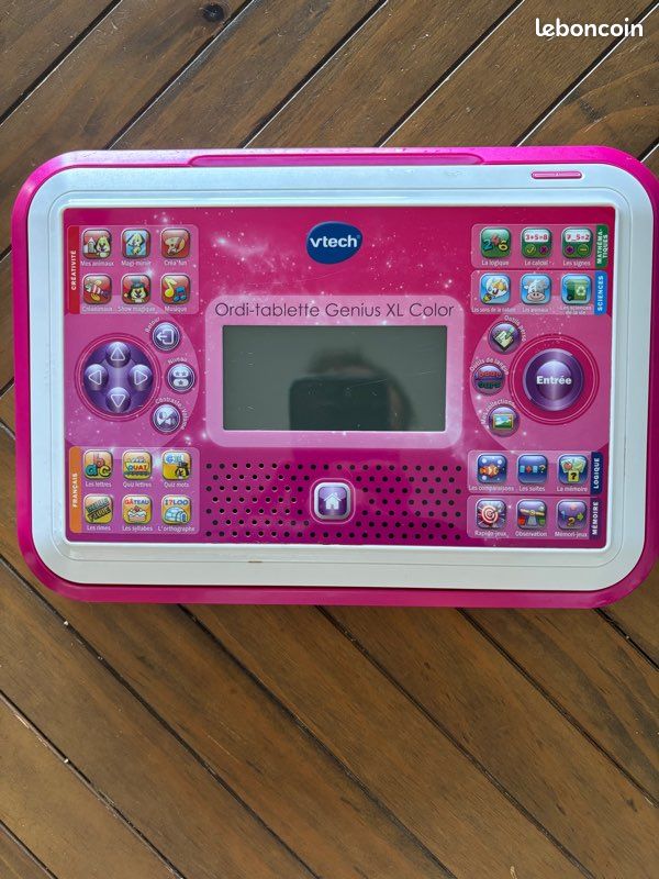 Ordi-tablette Genius XL Color VTech - Rose (image 3)