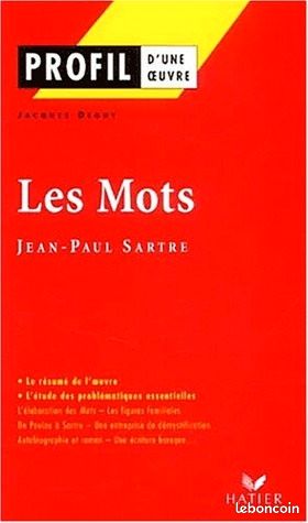 Les mots JPSartre (image 1)