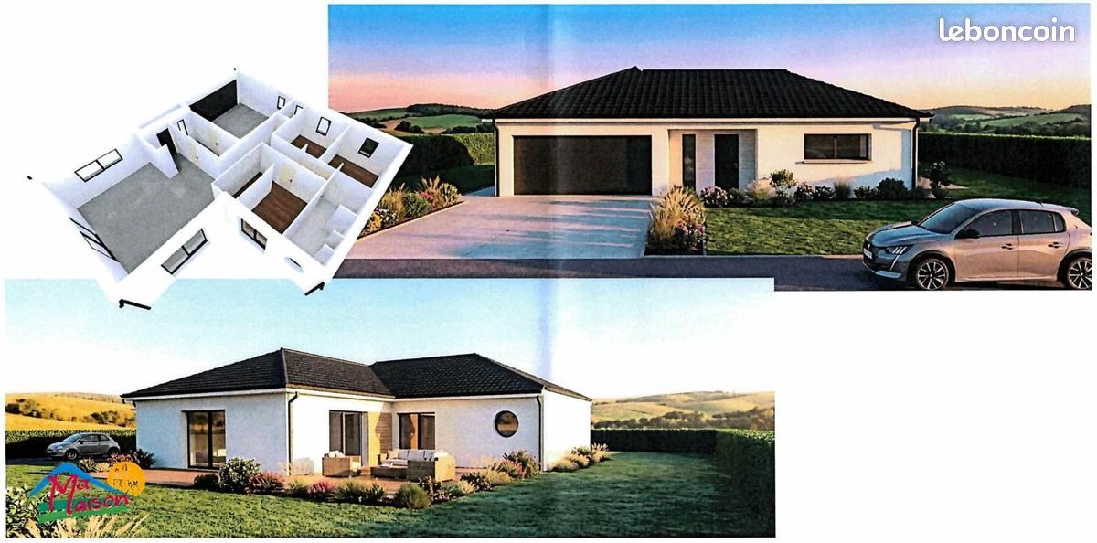 Maison 110 m² · à Aydoilles · 110 m² · 298 500 €