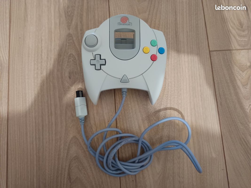 Manette Officielle Sega Dreamcast Japonaise (HKT-7700) – Logo Orange / NTSC-J (image 1)